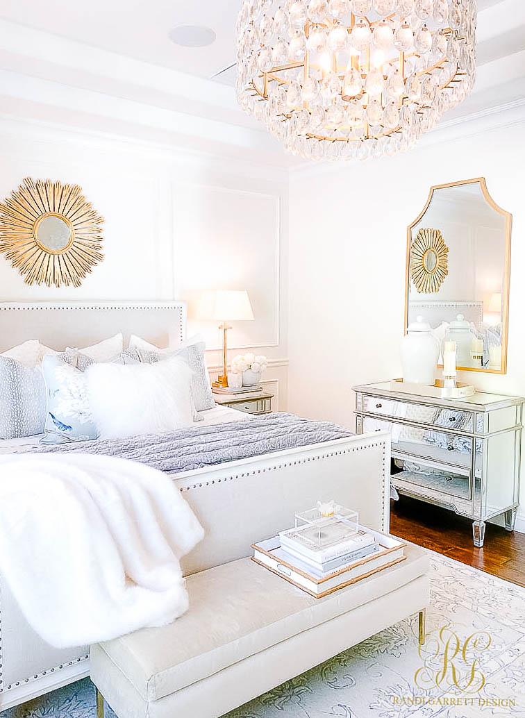 Glam Bedroom Mini Makeover