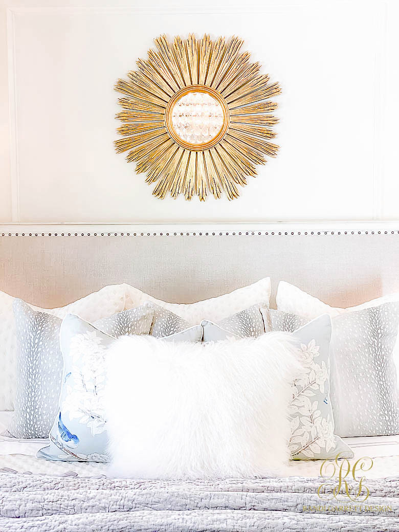 Glam Bedroom Mini Makeover