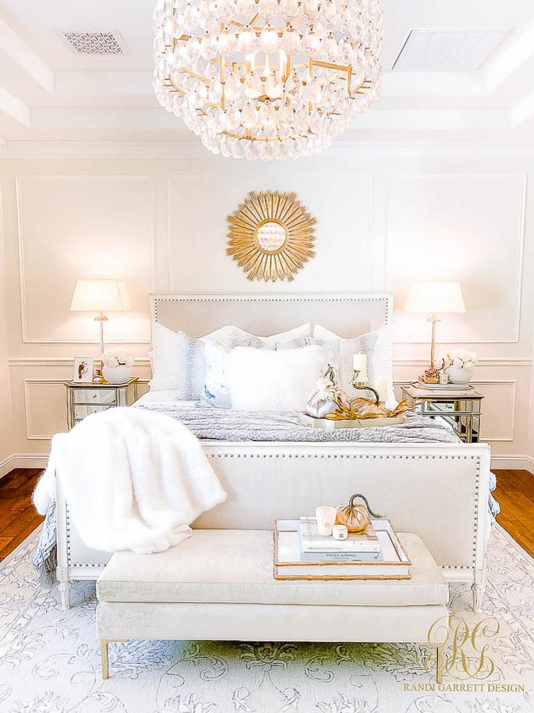 Glam Bedroom Mini Makeover - Randi Garrett Design