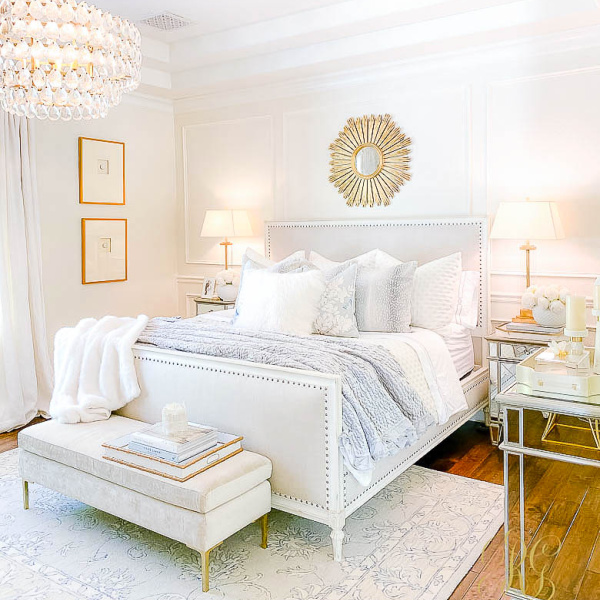 Glam Bedroom Mini Makeover - Randi Garrett Design