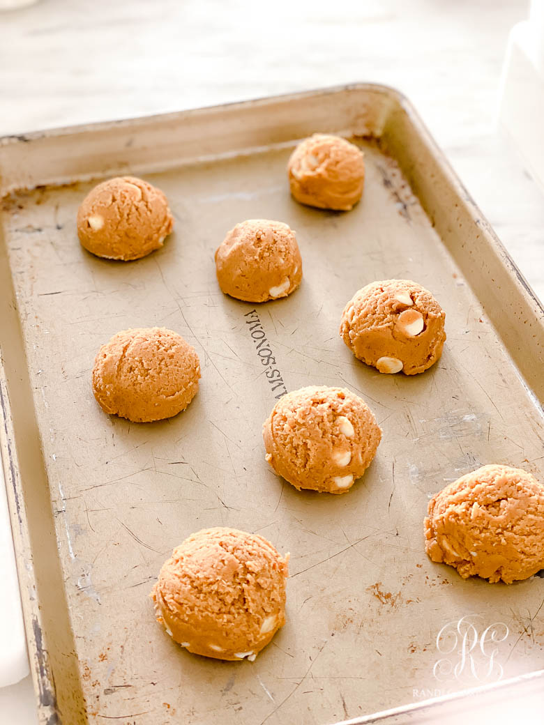 Orange Gingerbread White Chocolate Chip Cookies