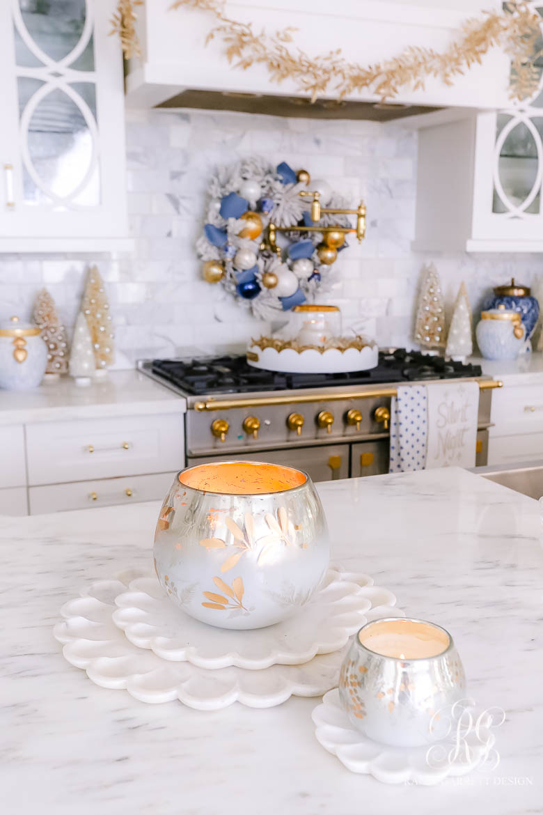 Christmas candle styling