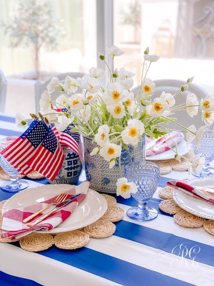 Simple Patriotic Entertaining Ideas - Randi Garrett Design