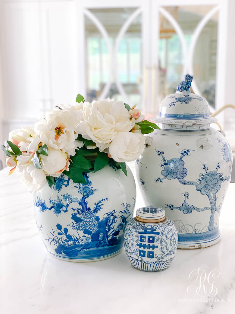 Summer Ginger Jar Styling Tips - Randi Garrett Design