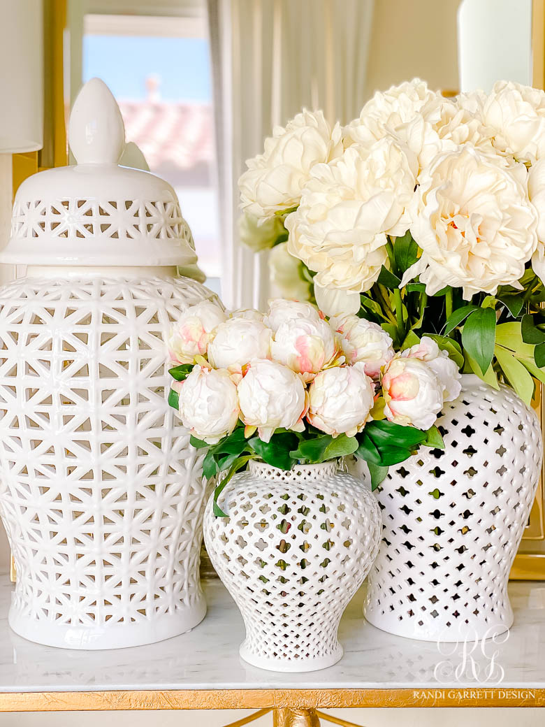 Summer Ginger Jar Styling Tips - Randi Garrett Design