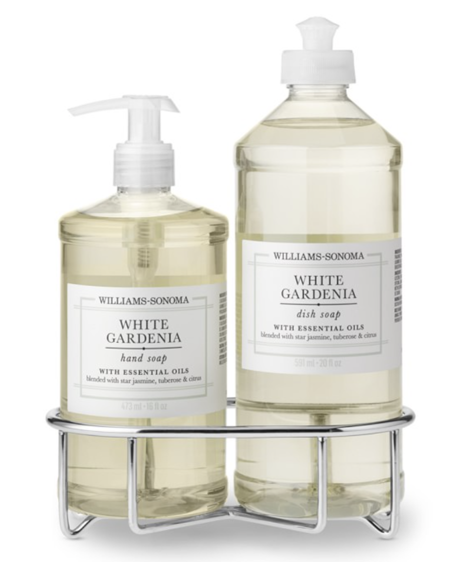 White Gardenia Hand Soap & Dish Soap Randi Garrett Design