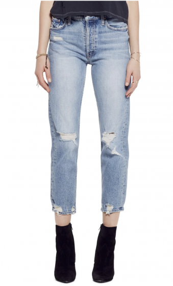 The Tomcat Ripped Crop Straight Leg Jeans