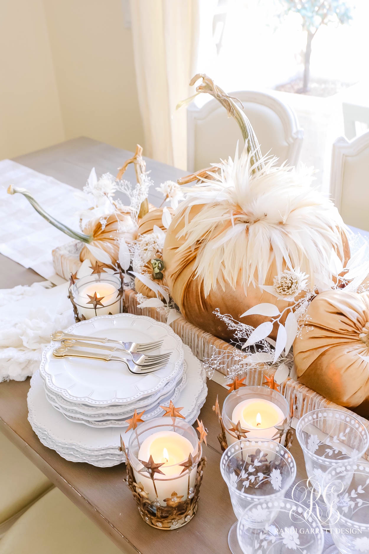 Gorgeous Neutrals Fall Home Tour fall decor