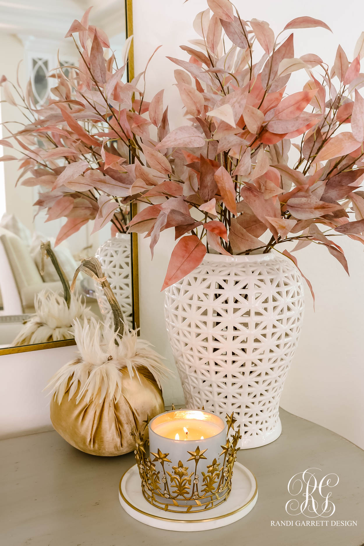 Gorgeous Neutrals Fall Home Tour fall decor