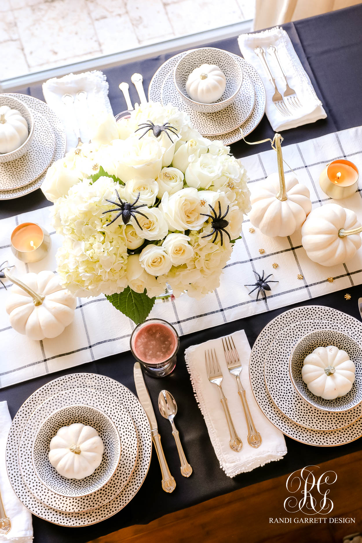 Beware Halloween Table - Randi Garrett Design