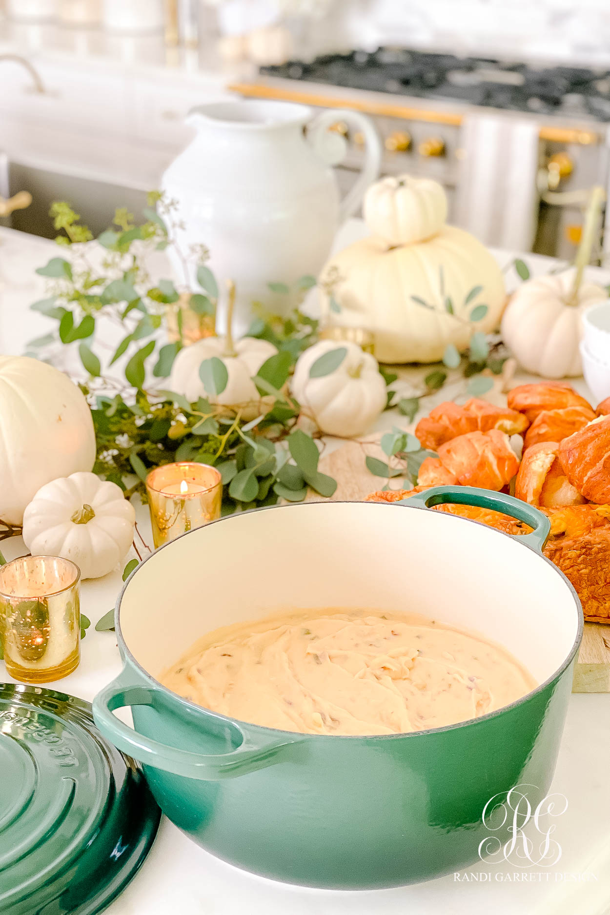 Creamy Potato Soup Recipe Featuring Le Creuset 