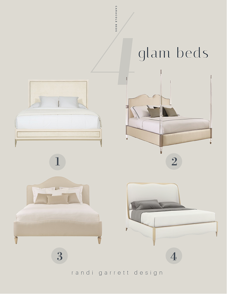 Designing your Home with Livable Luxury - glam beds