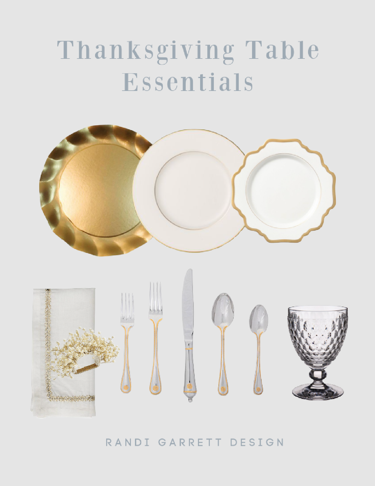 Holiday Hosting Essentials + Favorite Holiday Recipes - Randi Garrett Design