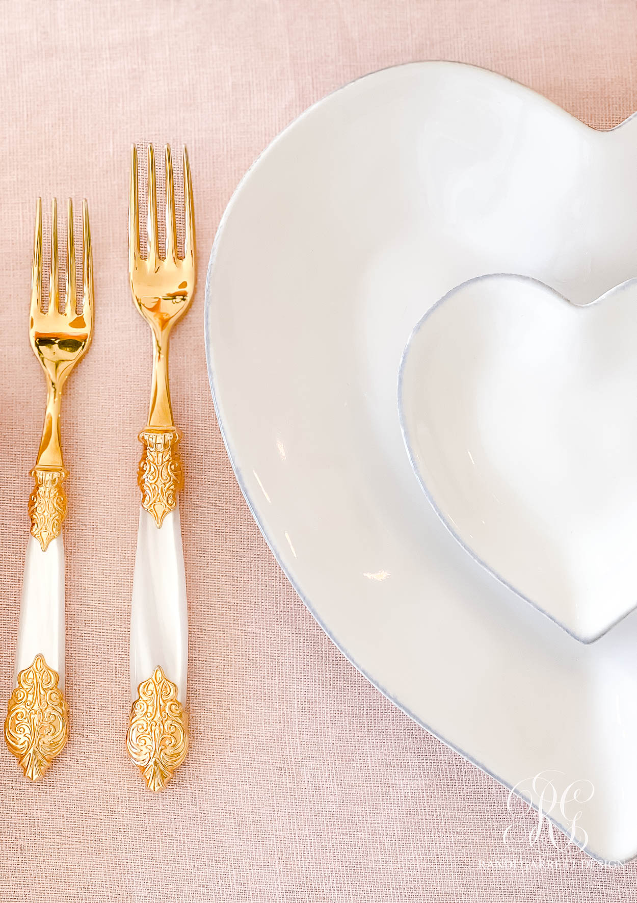 Pink Peony Valentine's Day Table