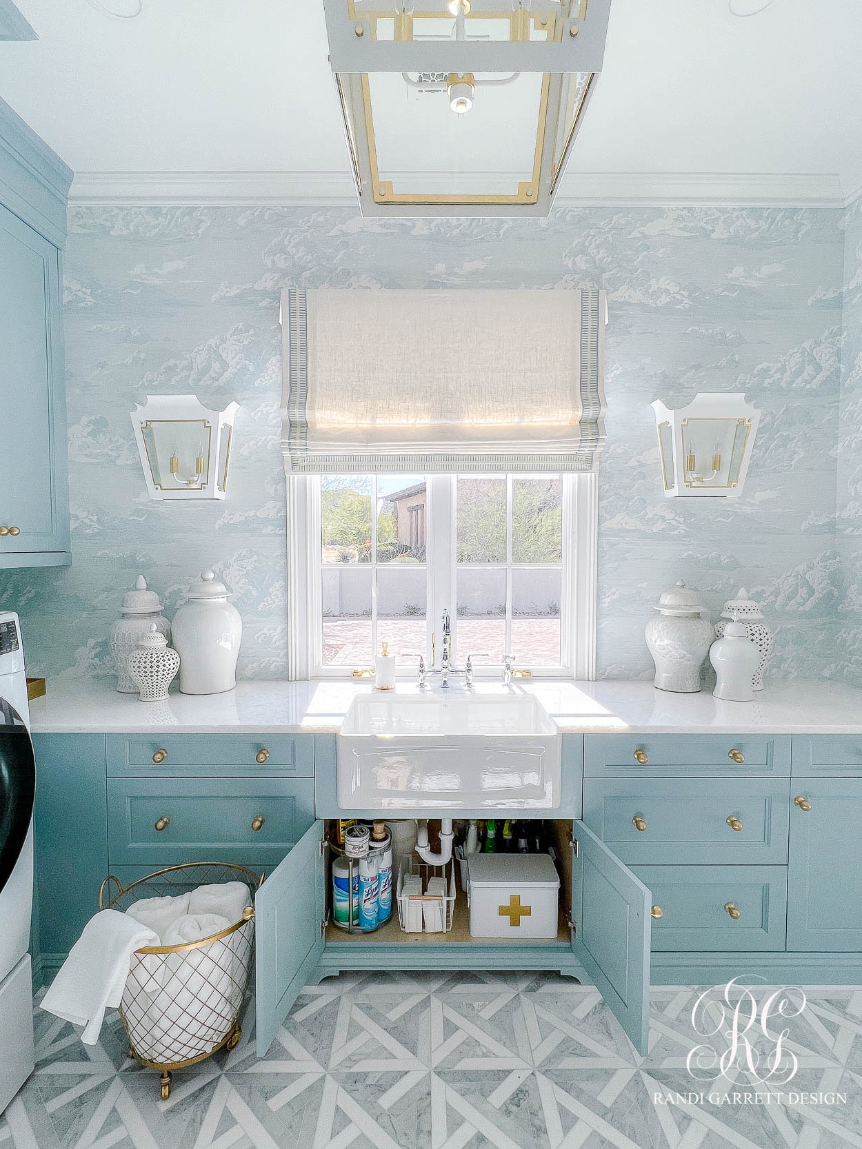 An Organized and Chic Laundry Room Reveal