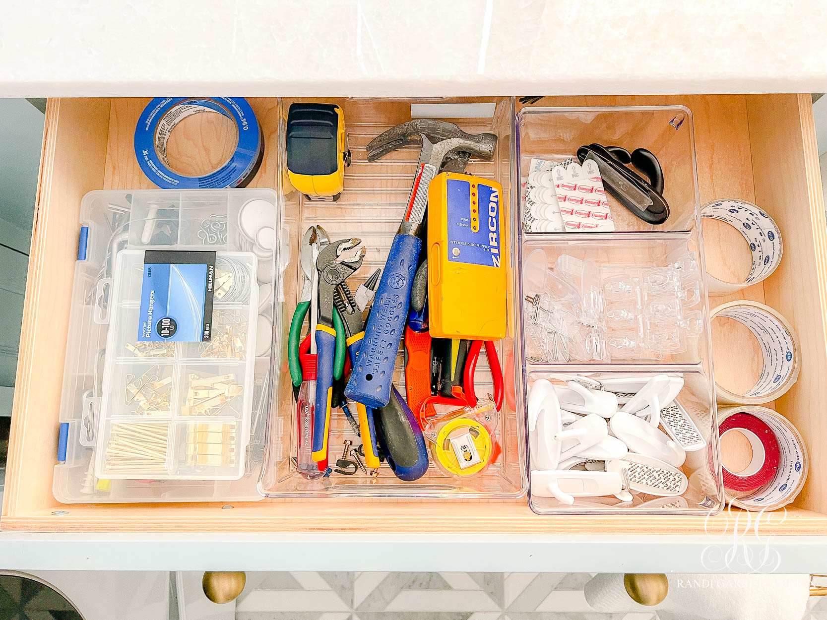 Simple Closet Organizing Ideas - Randi Garrett Design