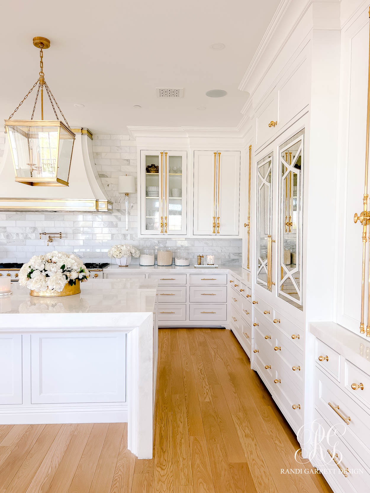 White and Gold Kitchen Reveal — PRETTY TWINKLE DESIGN