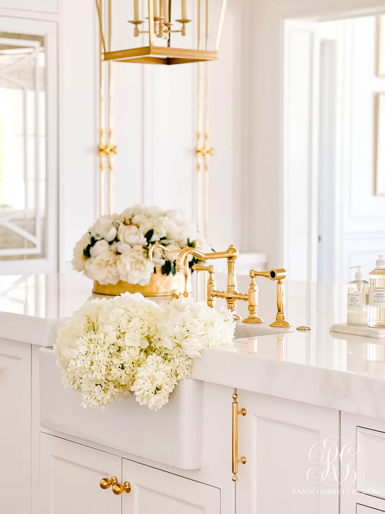 White and Gold Kitchen Reveal — PRETTY TWINKLE DESIGN