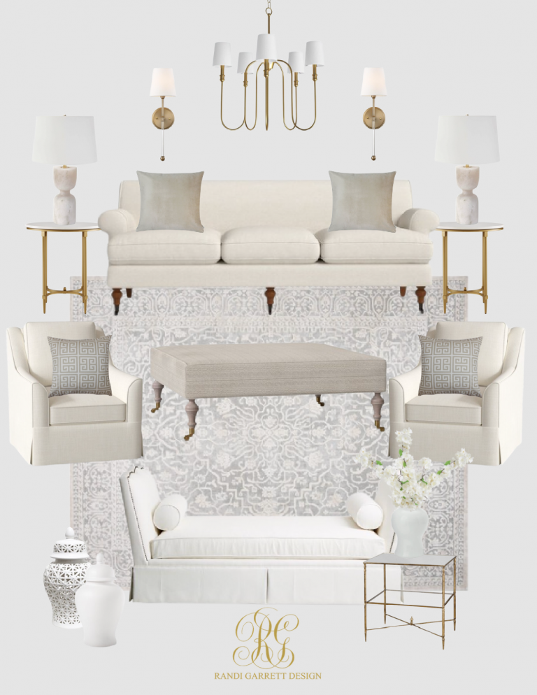 Our Family Room Look for Less - Randi Garrett Design
