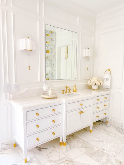 The Wren's Main Suite Bathroom Reveal - Randi Garrett Design