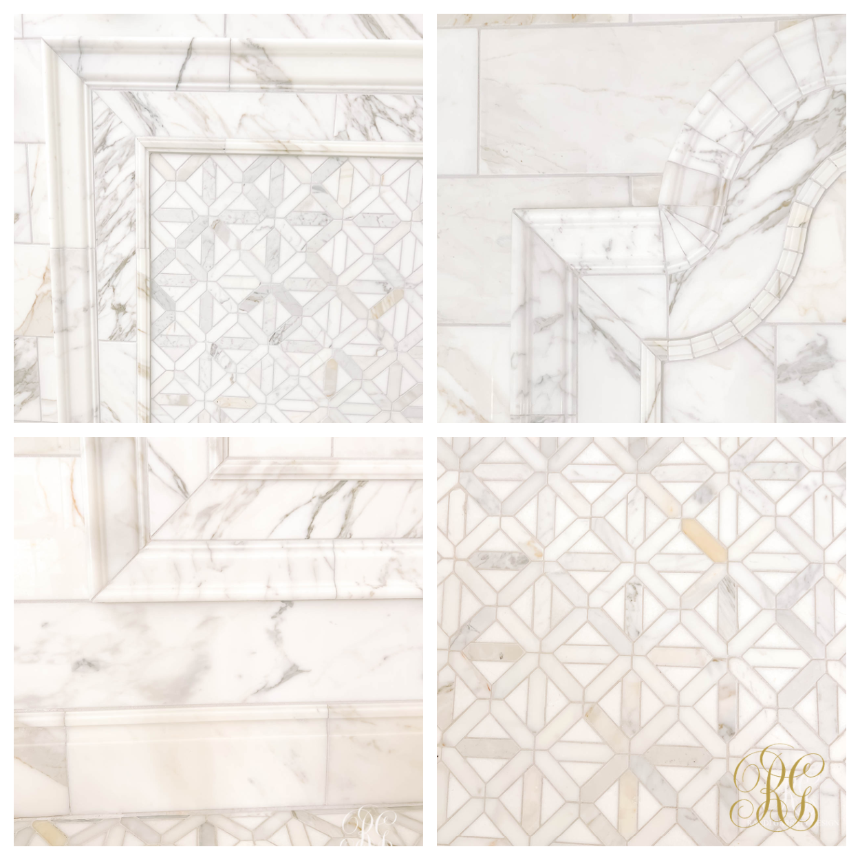 marble shower