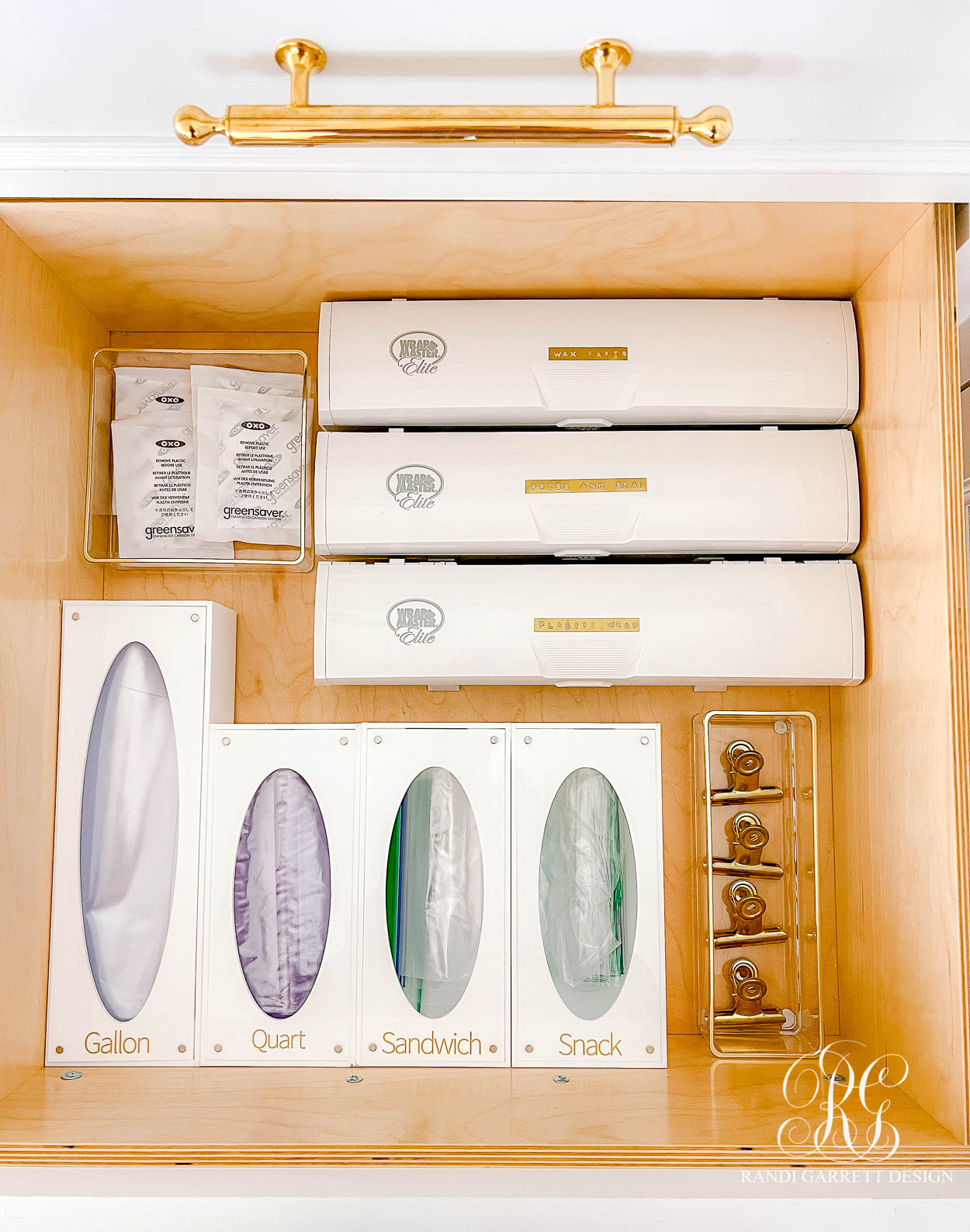 How to Organize Ziplock Bags (With or Without a Drawer!) - The