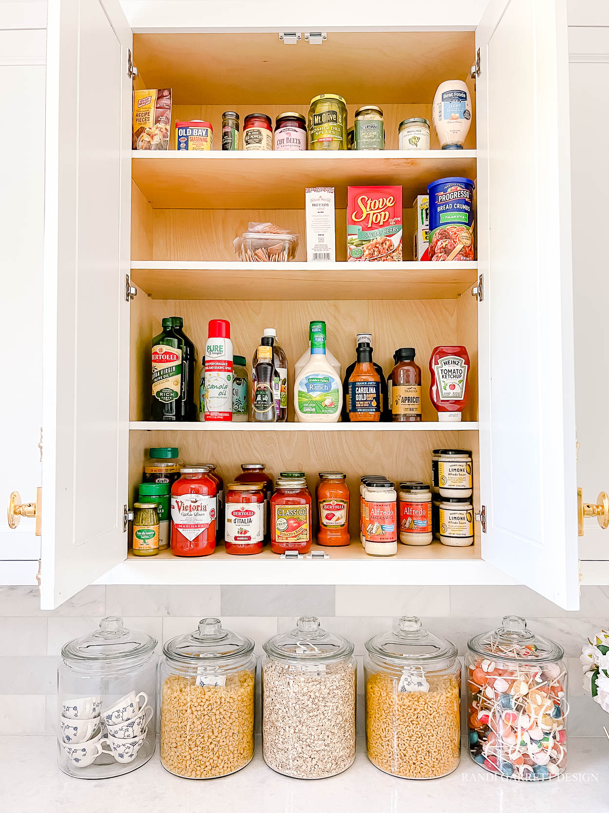 Spice Cabinet Organization Ideas - Randi Garrett Design