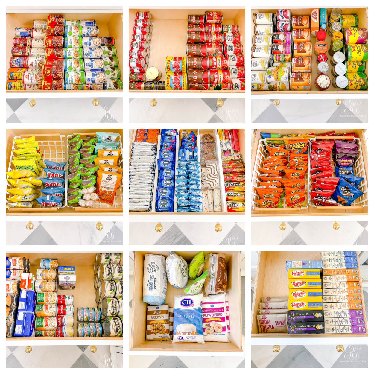 food organization ideas