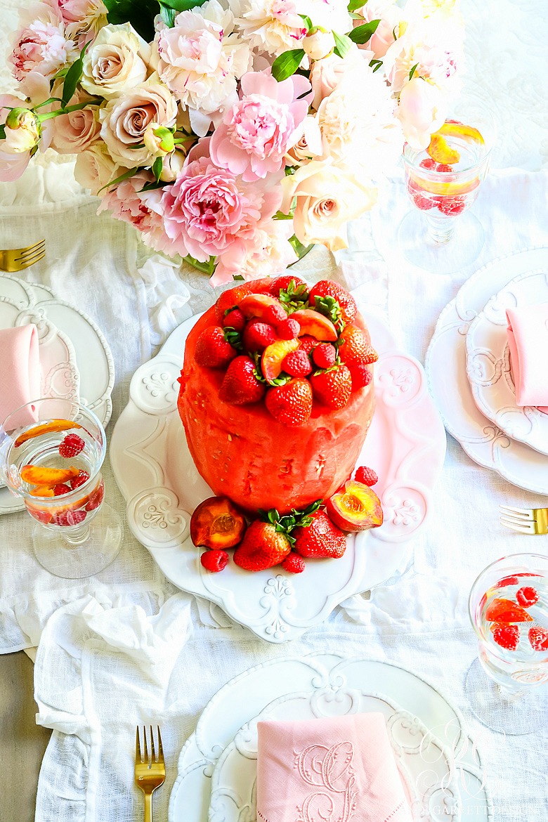 fresh watermelon cake