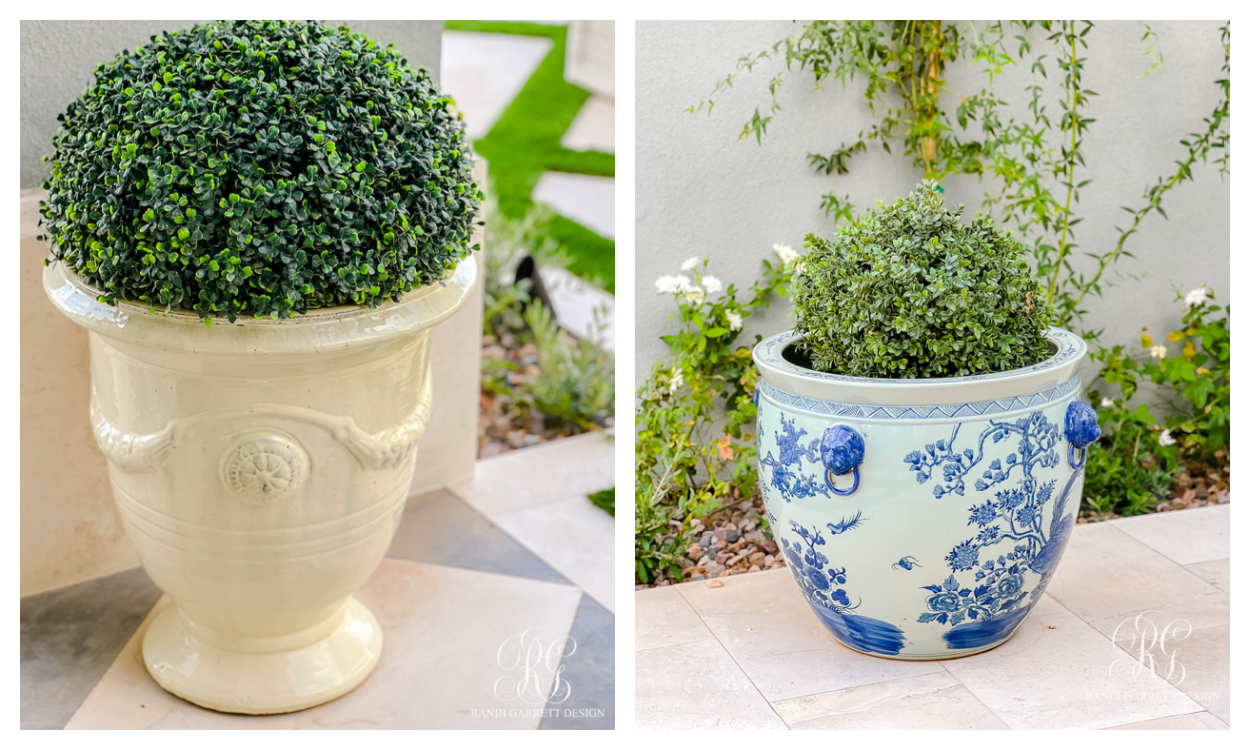 outdoor pots