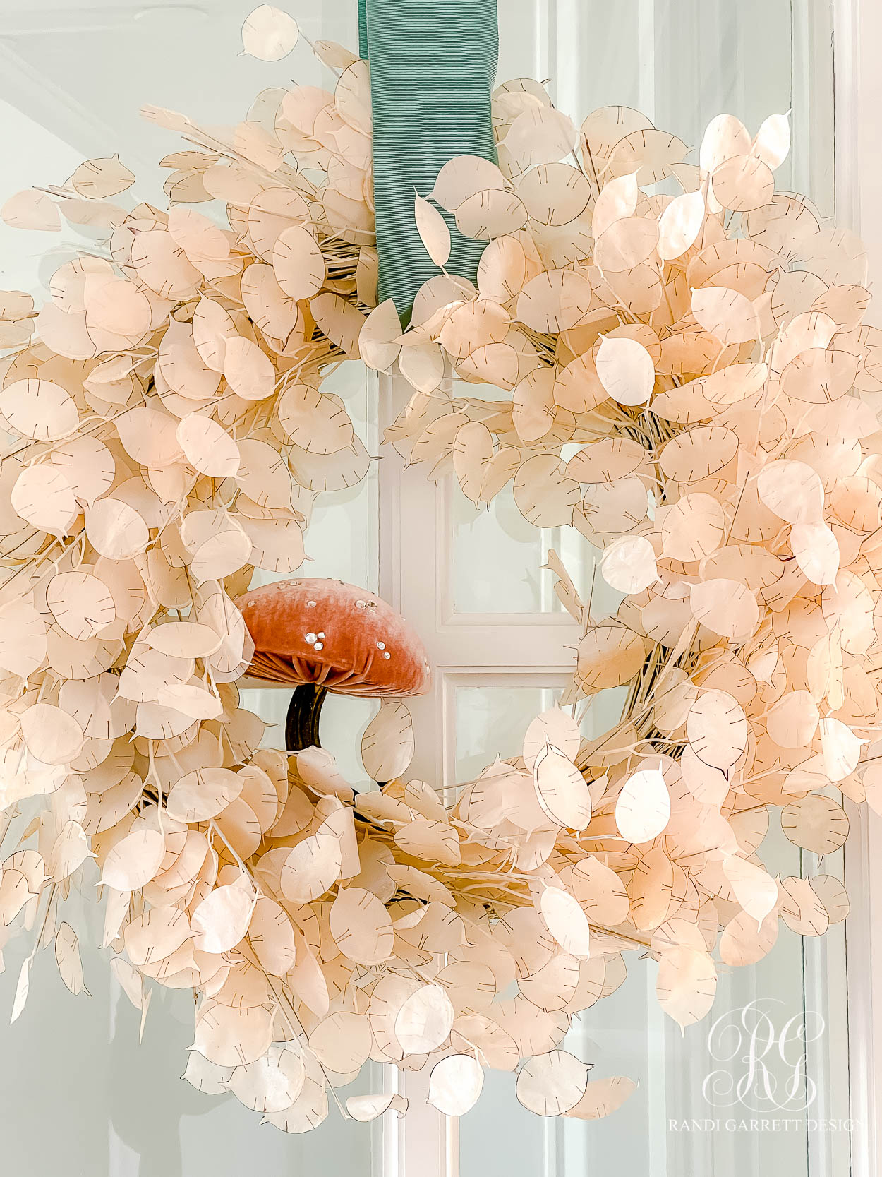 lunaria fall wreath 