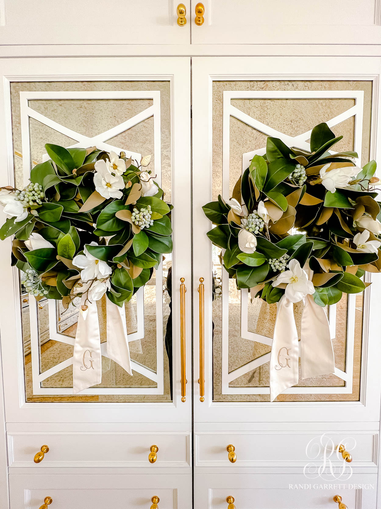 fall magnolia wreaths wreath sashes