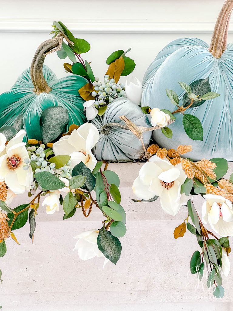 Magnolia Fall Mantel + Fall Family Room Decor Randi Garrett Design