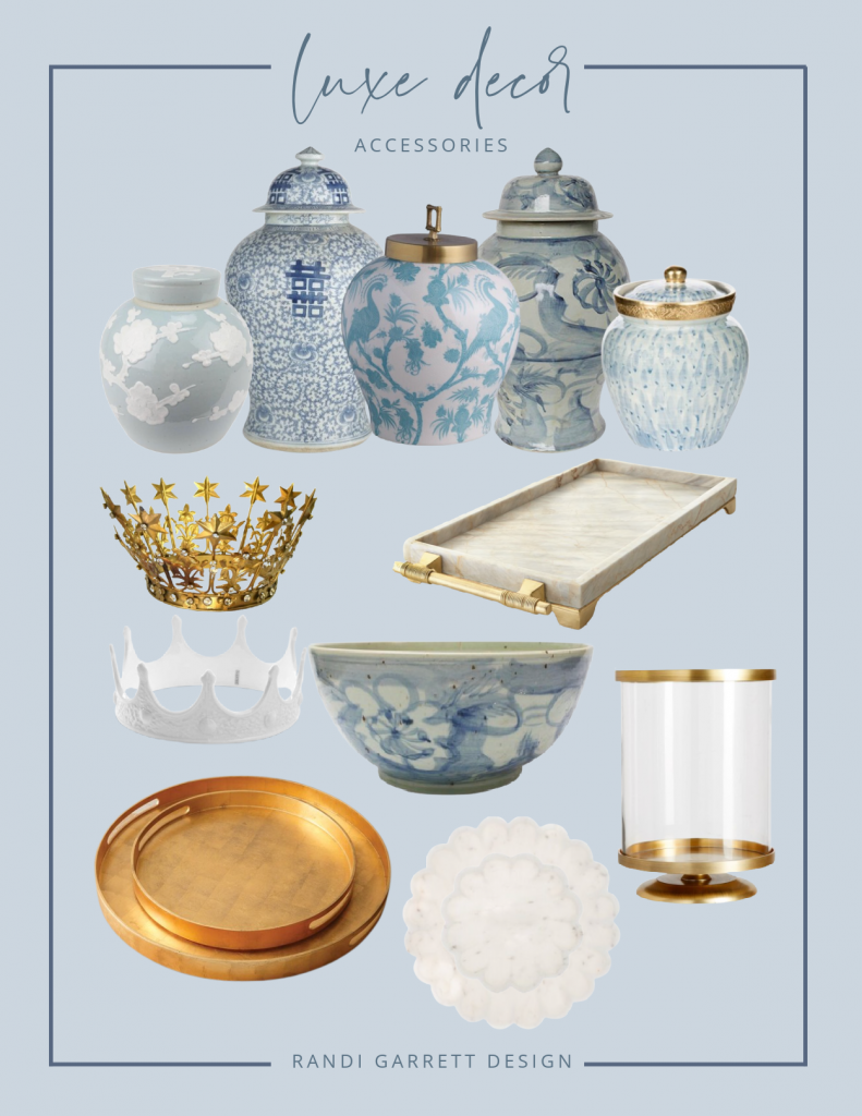 Blue + Green Fall Decor Ideas - Randi Garrett Design