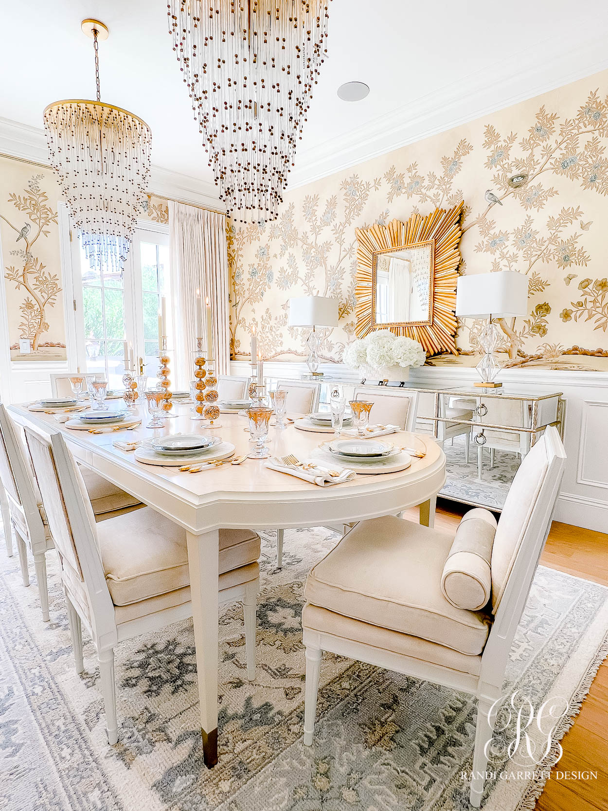 The Wren's Dining Room Reveal elegant dining room