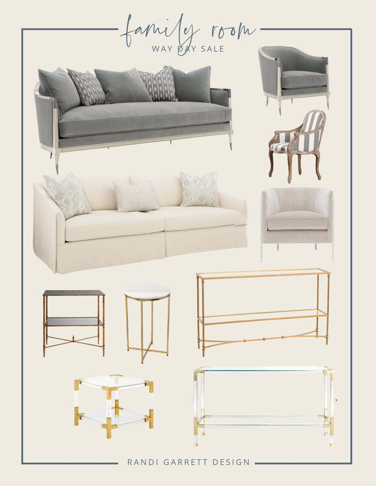 Way Day Sale - Your Favs + My Look for Less - living room