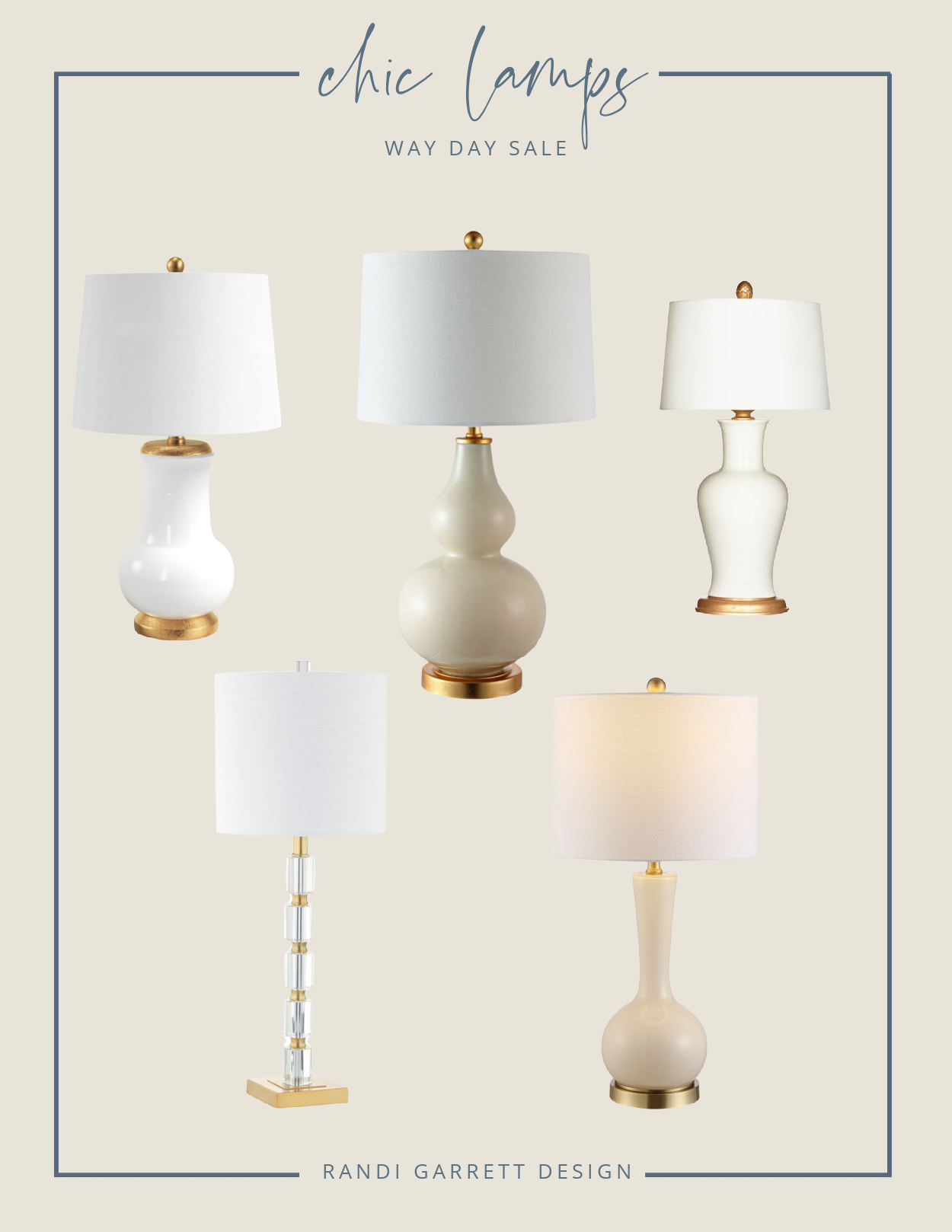 Way Day Sale - Your Favs + My Look for Less - lamps