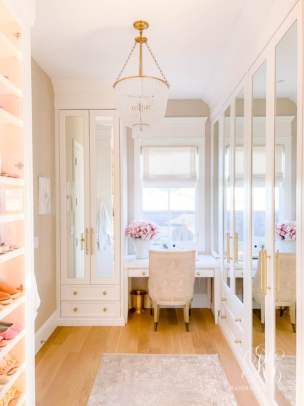 Glam Main Bedroom Closet Reveal - Randi Garrett Design