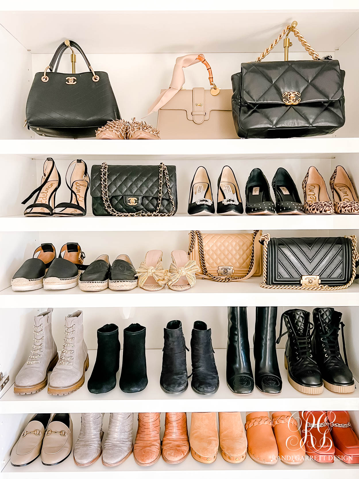 Simple Closet Organizing Ideas - Randi Garrett Design