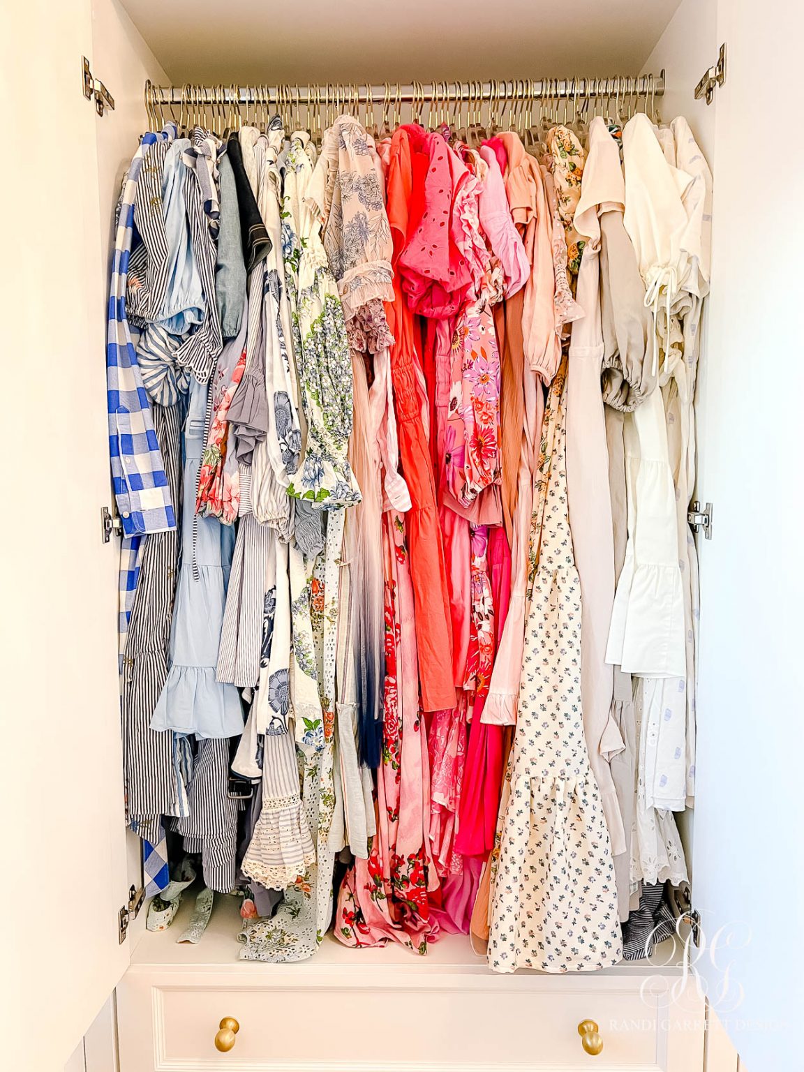 Glam Main Bedroom Closet Reveal - Randi Garrett Design