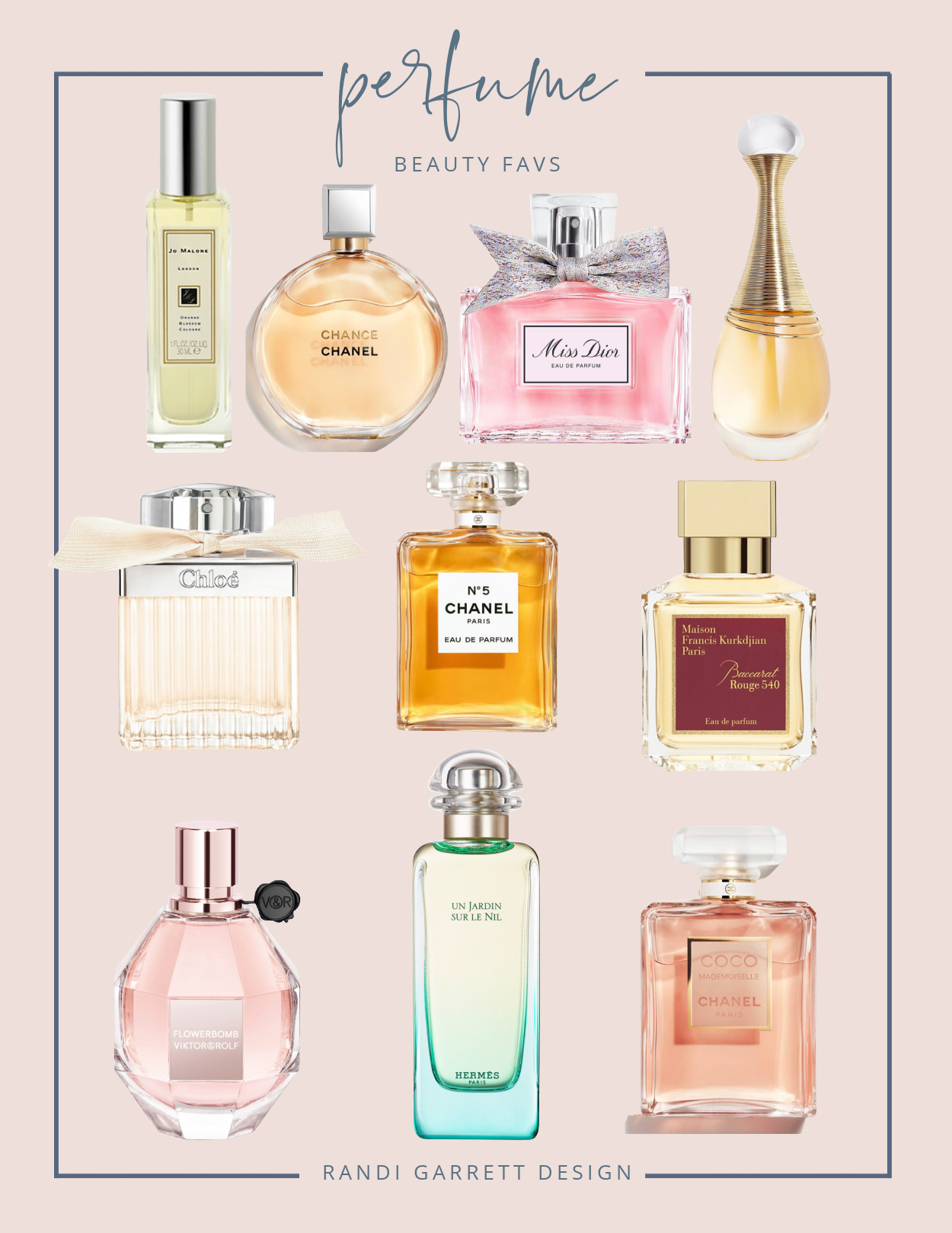 Favorite Perfumes How to Style Them Randi Garrett Design