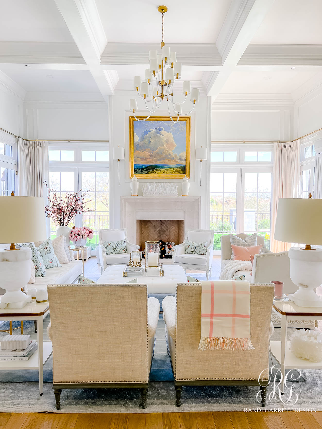 Spring Home Tour - Spring Decor Ideas for your Family Room