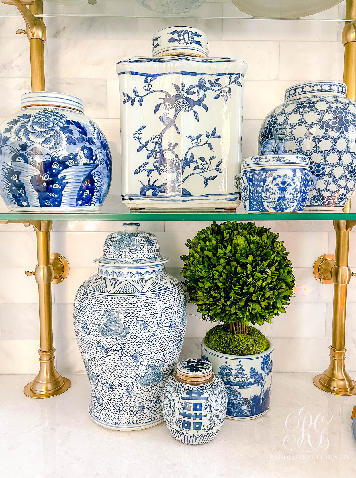 How to Decorate with Ginger Jars and Where to Find them - Randi Garrett  Design