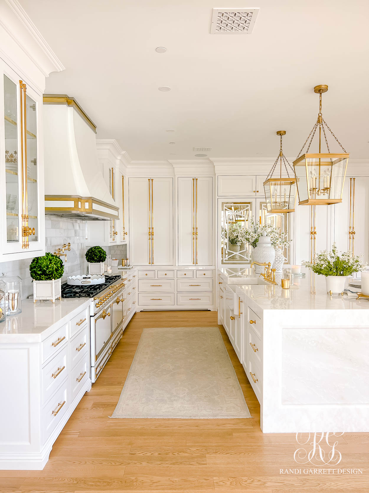 The Wren's Paint Colors + Wallpaper white kitchen