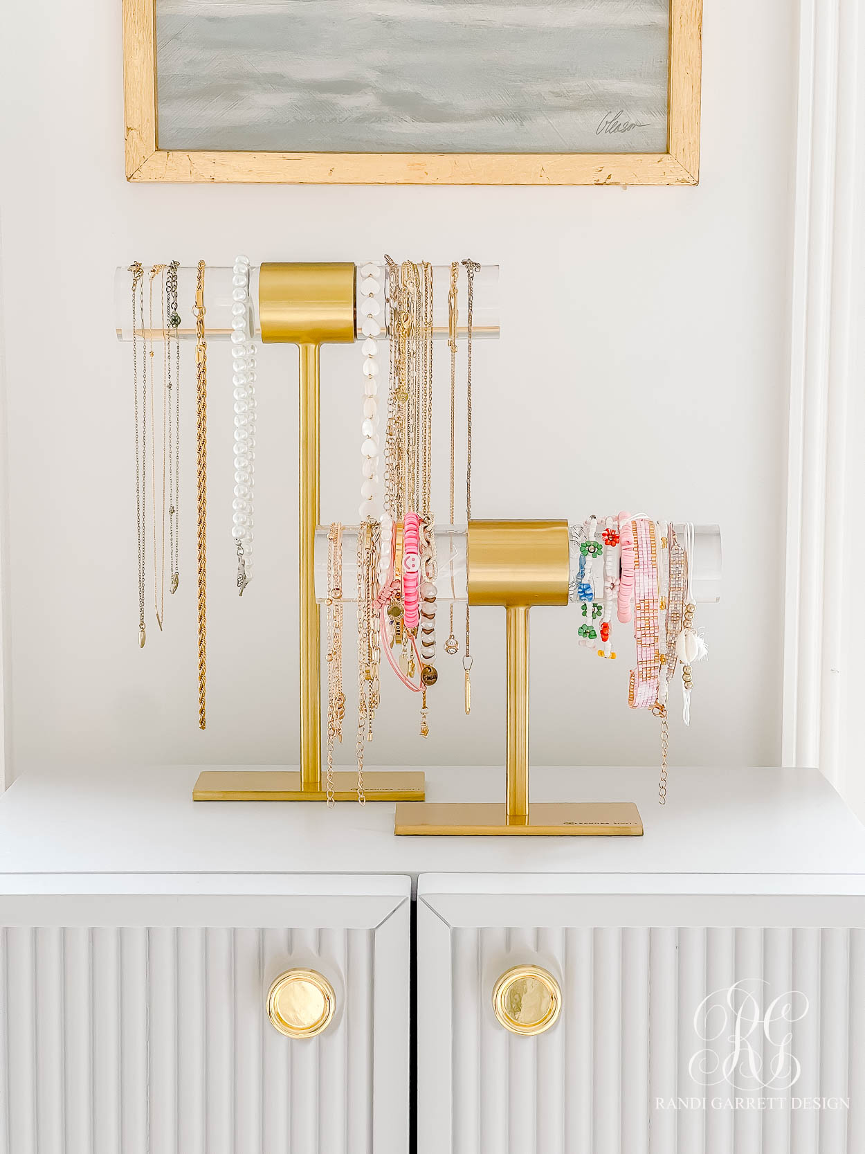 Ellie's Bedroom and Bathroom Reveal jewelry organization