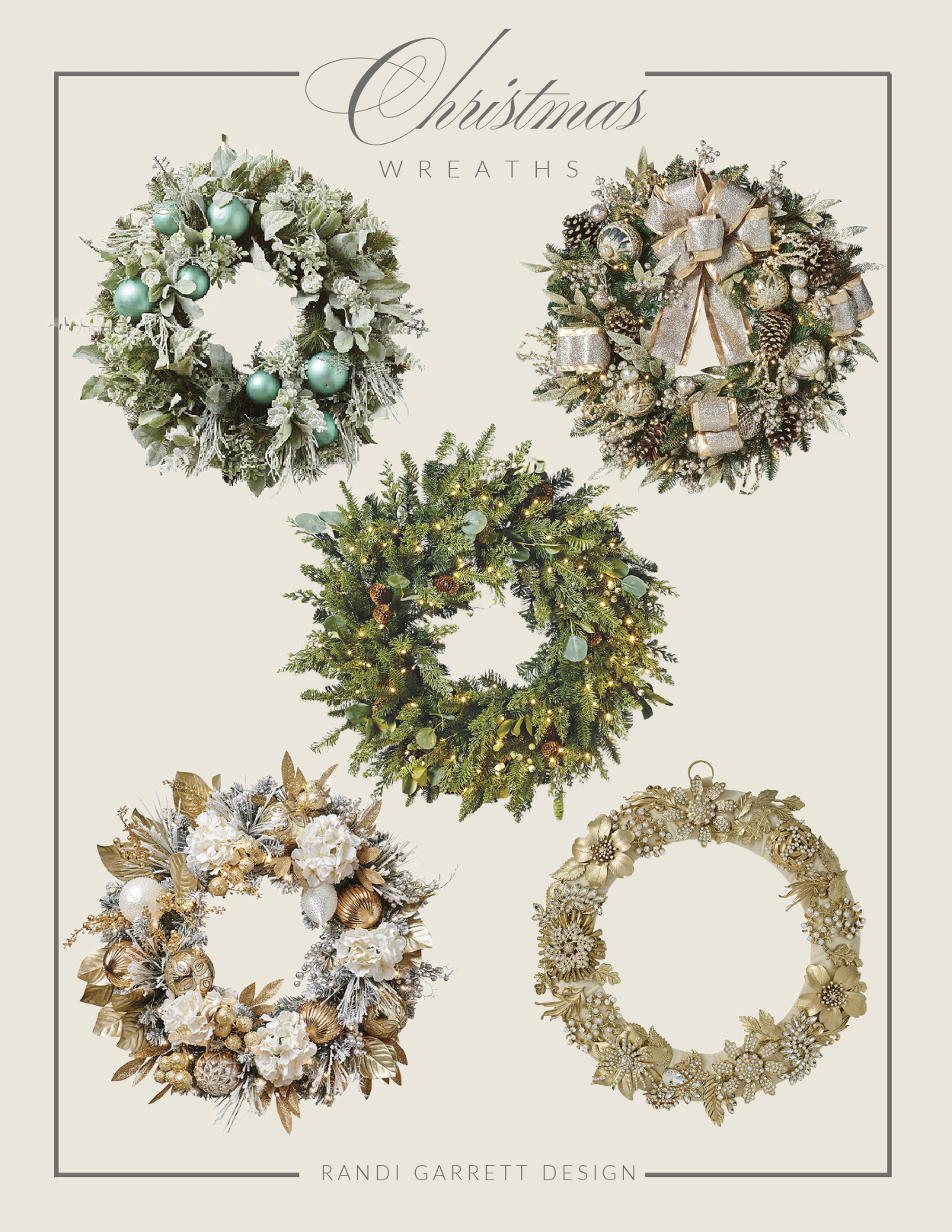 The best Christmas wreaths 