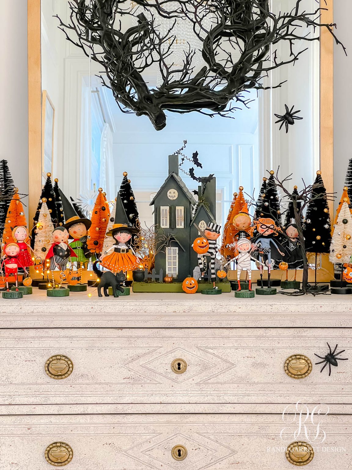 Halloween Trick or Treaters Decor Tradition Randi Garrett Design