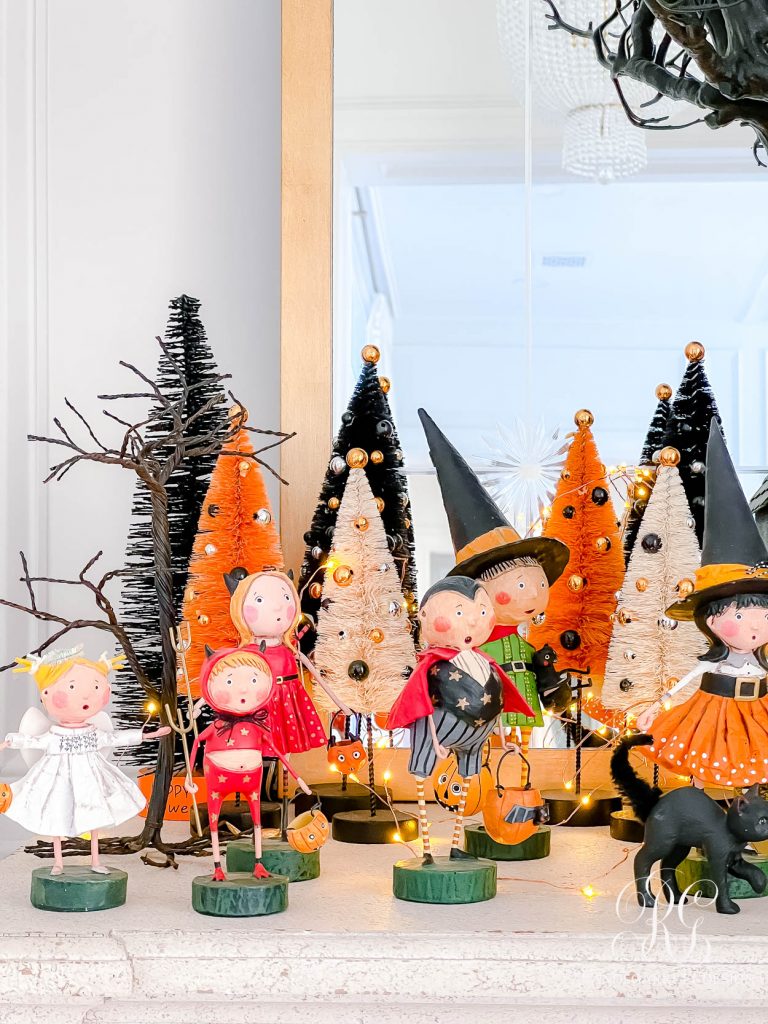 Halloween Trick or Treaters Decor Tradition Randi Garrett Design