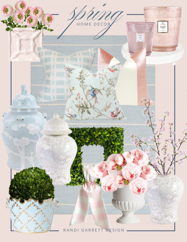 Spring Decor Ideas + 3 Simple Spring Floral Arrangements - Randi ...