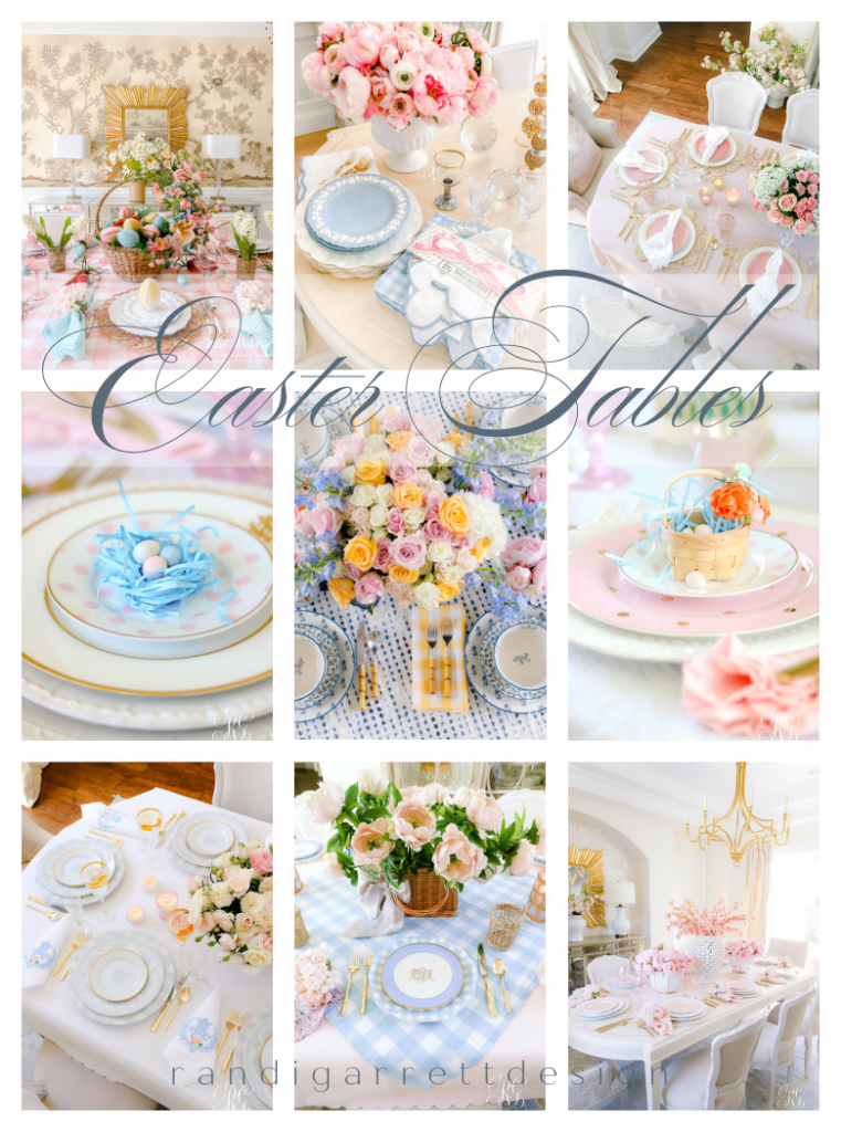Simple Easter Table Ideas - Randi Garrett Design